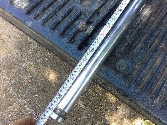 ชุดกระบอกสูบนิวเมติกขนาดใหญ่ ยี่ห้อ CKD จากญี่ปุ่น ระยะเลื่อยเข้า - ออก 53 ซม.