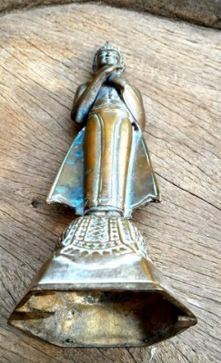 พระพุทธรูป ลอยองค์ สูง 9 นิ้ว เนื้อทองเหลือง พระแท้พระบ้าน