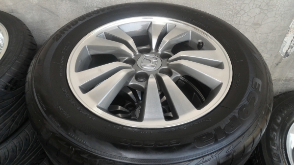ล้อ ACCORD ขอบ16 5รู114 พร้อมยางบิสโตนสวยๆปี14คับ