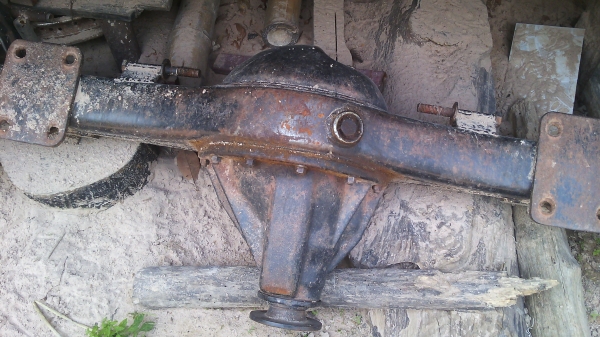 เพลาหลังสี่ล้อกลางอิซุสุเอ่ว