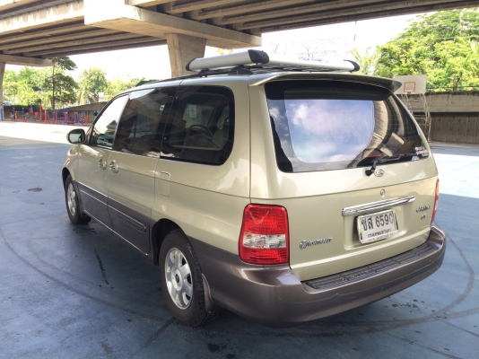 2004 KIA CANIVAL 2.4 GS รถสวย หน้าเดิม หลังเดิม มีรอยตามการใช้งานบ้างนิดหน่อย