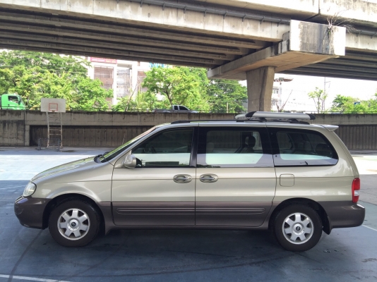 2004 KIA CANIVAL 2.4 GS รถสวย หน้าเดิม หลังเดิม มีรอยตามการใช้งานบ้างนิดหน่อย