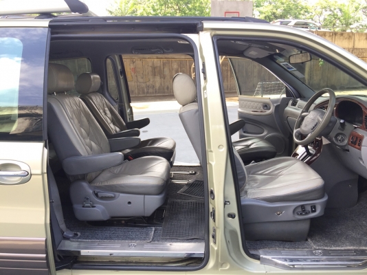 2004 KIA CANIVAL 2.4 GS รถสวย หน้าเดิม หลังเดิม มีรอยตามการใช้งานบ้างนิดหน่อย