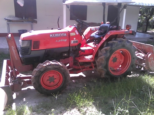 ขายรถไถ L3408 รถใหม่ซื้อเงินสดใช้มมือเดียว 1200 ซ.ม.