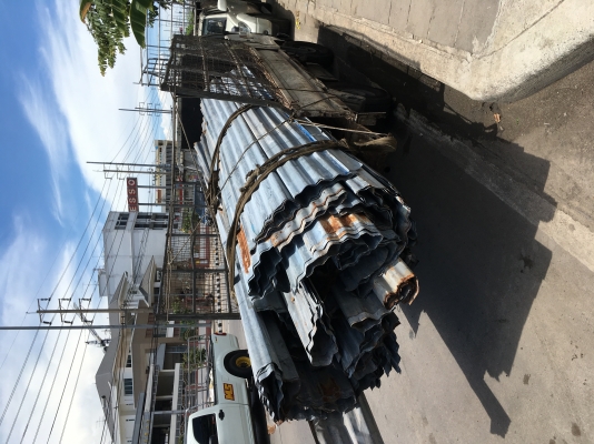 ขาย...สังกะสีใช้งานขนาด12ฟุต