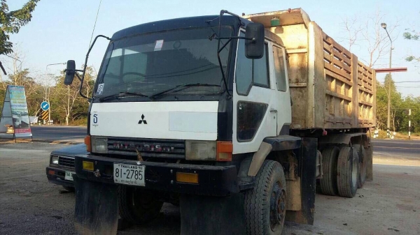 10 ล้อดั้ม 2 เพลา 220 แรง FUSO FN527M-TF1004 เล่มพร้อม