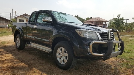 Toyota vigo champ prerunner smart cab E 2.5 abs ปี2013 จัดล้นฟรีดาวน์