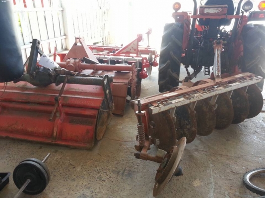 ขาย 34 แรง ใบมีด ผาน6  ยางดี 4 เส้น