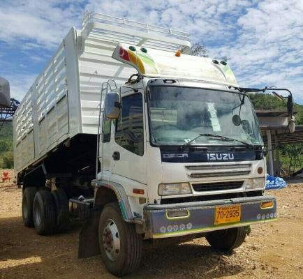 สิบล้อ อีซูชุ Dega 320ปี48 แม่ดั้ม+ลูก3คานไม่ดั้ม รถสภาพดีสวยเดิมๆพร้อมใช้ ทะเบียนพร้อมโอน