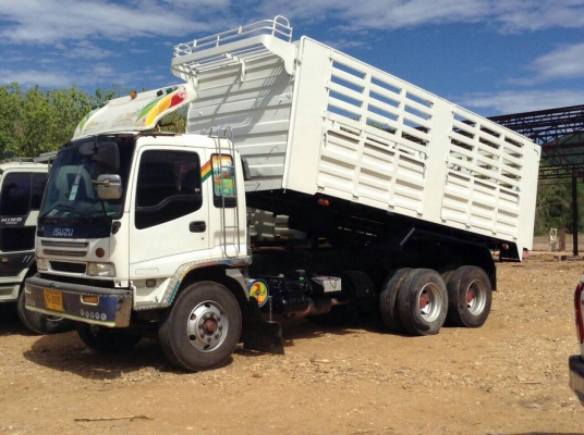 สิบล้อ อีซูชุ Dega 320ปี48 แม่ดั้ม+ลูก3คานไม่ดั้ม รถสภาพดีสวยเดิมๆพร้อมใช้ ทะเบียนพร้อมโอน