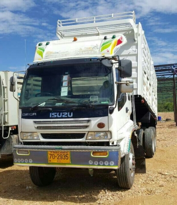 สิบล้อ อีซูชุ Dega 320ปี48 แม่ดั้ม+ลูก3คานไม่ดั้ม รถสภาพดีสวยเดิมๆพร้อมใช้ ทะเบียนพร้อมโอน