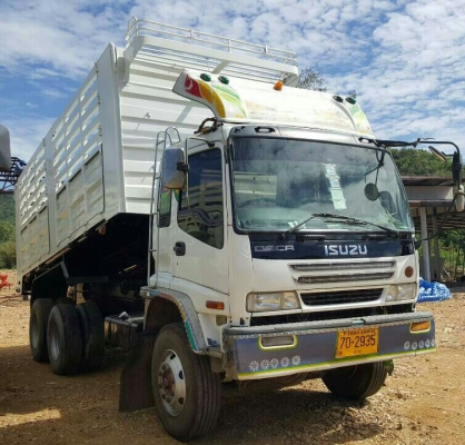 สิบล้อ อีซูชุ Dega 320ปี48 แม่ดั้ม+ลูก3คานไม่ดั้ม รถสภาพดีสวยเดิมๆพร้อมใช้ ทะเบียนพร้อมโอน