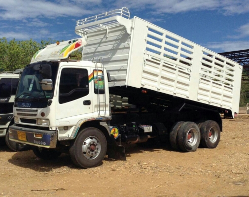 สิบล้อ อีซูชุ Dega 320ปี48 แม่ดั้ม+ลูก3คานไม่ดั้ม รถสภาพดีสวยเดิมๆพร้อมใช้ ทะเบียนพร้อมโอน