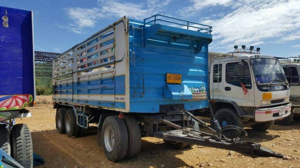 สิบล้อ อีซูชุ Dega 320ปี48 แม่ดั้ม+ลูก3คานไม่ดั้ม รถสภาพดีสวยเดิมๆพร้อมใช้ ทะเบียนพร้อมโอน