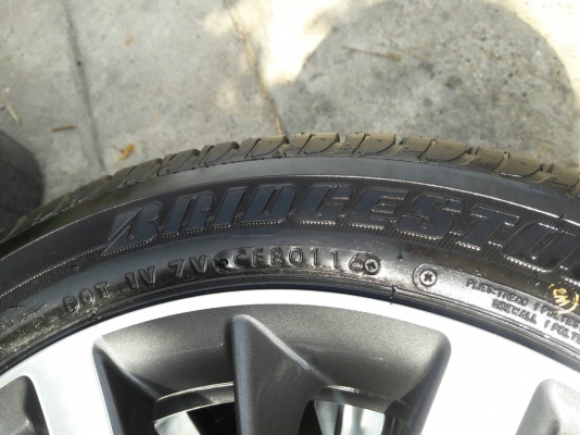 ล้อ Honda jazz ขอบ 16 พร้อมยางป้ายแดงปี 16 ชุดล่ะ 17,500