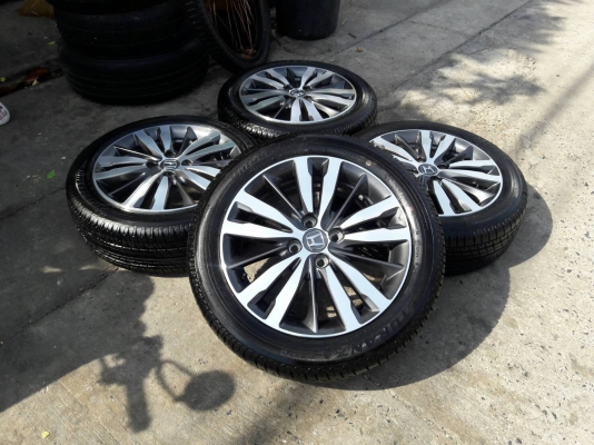 ล้อ Honda jazz ขอบ 16 พร้อมยางป้ายแดงปี 16 ชุดล่ะ 17,500