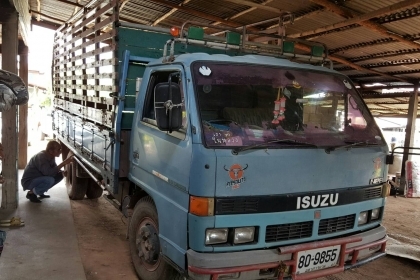 ขาย6ล้อNPR59LU5สั่งลุย115แรง ฟิตเครื่องใหม่ ห้างแท้""ช่วงต่อดั้ม4.3เมตร""สวยเดิมๆมือเดียว  เก็บสีหน่อยสวยเลยครับ