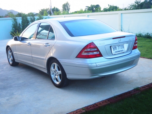 Benz C200 Kompressor ปี02 รุ่น Avantgarde