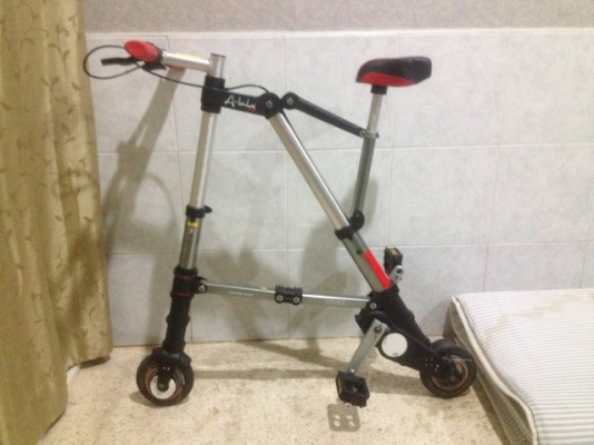 จักรยานพับ A BIKE พับเเล้วเล็กมากมือสองญี่ปุ่นสภาพใหม่ๆ