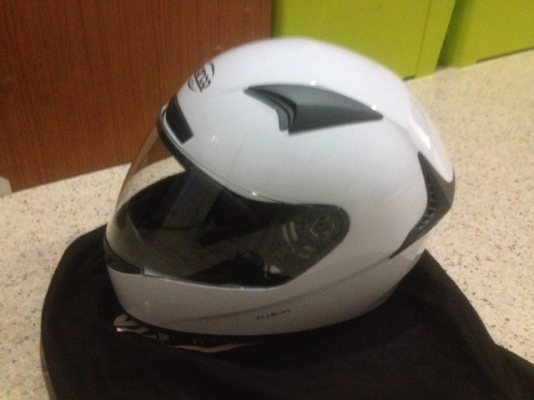 หมวกกันน็อค SPARCO CLUB X1 มือสองญี่ปุ่นสภาพใหม่90เปอรเซนอัฟถุงใส่ครบ