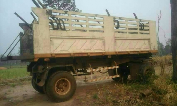 ขาย 285,000บ ลูกพ่วง ดั้มสามมิต 2คาน สภาพดีสวยพร้อมใช้ ทะเบียนพร้อม