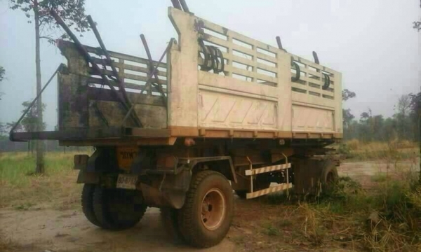 ขาย 285,000บ ลูกพ่วง ดั้มสามมิต 2คาน สภาพดีสวยพร้อมใช้ ทะเบียนพร้อม