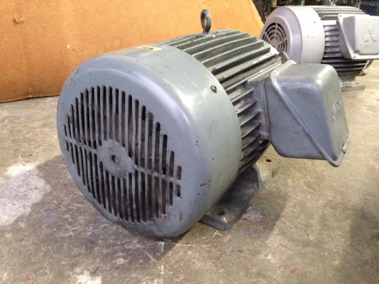 ขายมอเตอร์ Toshiba 20HP. 1450rpm. 380V สภาพสวยเดิมๆ วิ่งนิ่ม พร้อมใช้งาน