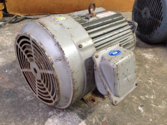 ขายมอเตอร์ Mitsubishi 10HP. 2900rpm. 380V รอบเร็วหายาก สภาพสวยเดิมๆ วิ่งนิ่ม พร้อมใช้งาน