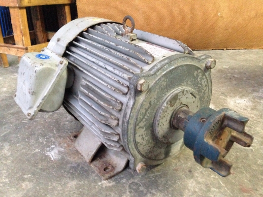 ขายมอเตอร์ Mitsubishi 10HP. 2900rpm. 380V รอบเร็วหายาก สภาพสวยเดิมๆ วิ่งนิ่ม พร้อมใช้งาน