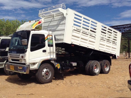 ขายรถพ่วง Isuzu เครื่อง 320 แรง ปี 48 เครื่องเดิม เกียร์เดิม ลูกไม่ดัมพ์ 3 เพลาแท้ยาว 6.80 เมตร ปี 49 ขายรถพ่วง Isuzu เครื่อง 320 แรง ปี 48 เครื่องเดิม เกียร์เดิม ลูกไม่ดัมพ์ 3 เพลาแท้ยาว 6.80 เมตร ปี 49