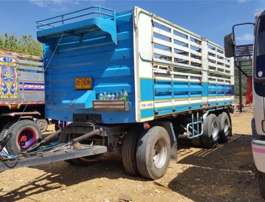 ขายรถพ่วง Isuzu เครื่อง 320 แรง ปี 48 เครื่องเดิม เกียร์เดิม ลูกไม่ดัมพ์ 3 เพลาแท้ยาว 6.80 เมตร ปี 49 ขายรถพ่วง Isuzu เครื่อง 320 แรง ปี 48 เครื่องเดิม เกียร์เดิม ลูกไม่ดัมพ์ 3 เพลาแท้ยาว 6.80 เมตร ปี 49