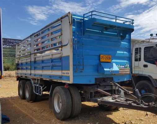 ขายรถพ่วง Isuzu เครื่อง 320 แรง ปี 48 เครื่องเดิม เกียร์เดิม ลูกไม่ดัมพ์ 3 เพลาแท้ยาว 6.80 เมตร ปี 49 ขายรถพ่วง Isuzu เครื่อง 320 แรง ปี 48 เครื่องเดิม เกียร์เดิม ลูกไม่ดัมพ์ 3 เพลาแท้ยาว 6.80 เมตร ปี 49