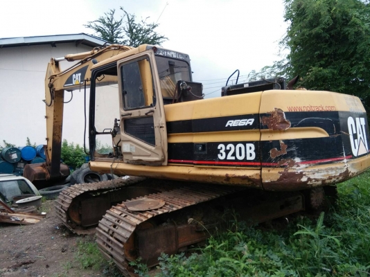 ขายรถแบคโฮ CAT 320 B เครื่องเดิมปั้มเดิมเอกสารทะเบียน