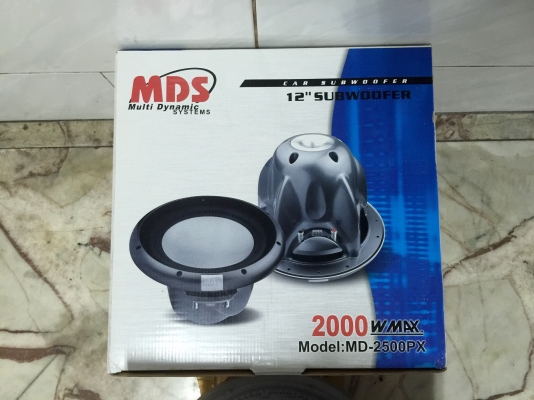 ขาย SUBWOOFER 12" MD-2500PX โครงหล่อวอยซ์คอยล์คู่