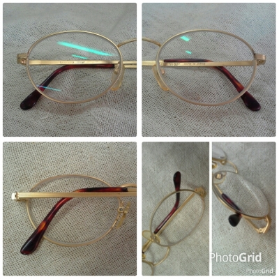 แว่นสายตายาวทำมือที่งดงามที่สุด  Vintage LEOPARD handcrafted in Japan 18KGP