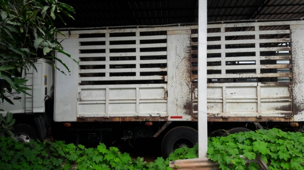 ขายรถ22ล้อพ่วงแม่ลูกไมดั้มเครือง380แรงปี54ลูก3เพลายาว7เมตร