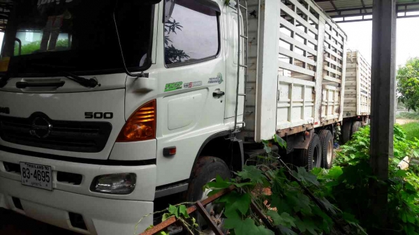 ขายรถ22ล้อพ่วงแม่ลูกไมดั้มเครือง380แรงปี54ลูก3เพลายาว7เมตร