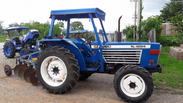 รถไถ ISEKI TL4201 + ผาน4 สภาพนางฟ้า มีลิ้ง youtube ครับ