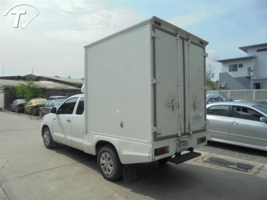 TOYOTA HILUX VIGO, 2.7 G X-TRA CAB POWER ปี2013สีขาว เกียร์ธรรมดา ติดแก๊ส LPG