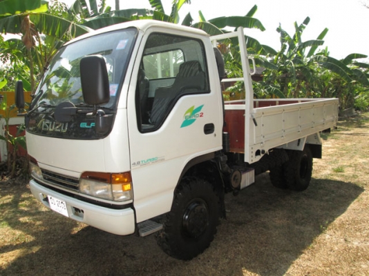 ISUZU NKS 71 G หัวการ์ตูนสูง 4 WD คานแข็ง ป้ายเล็กไม่ติดเวลส