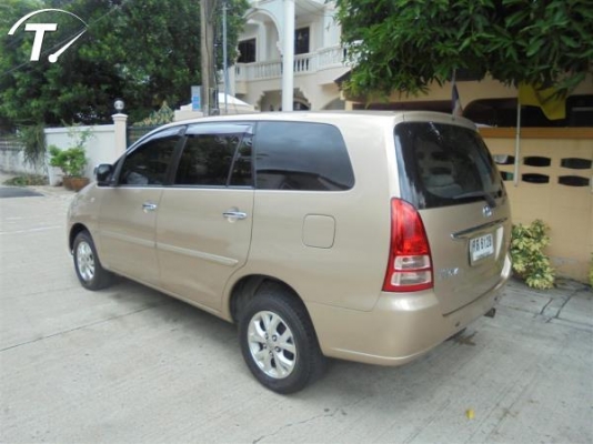 TOYOTA INNOVA, 2.0 V โฉม ปี05-09สีบรอนซ์ทอง เกียร์ออโต้ ทะเบียน ศส6128 กรุงเทพฯ