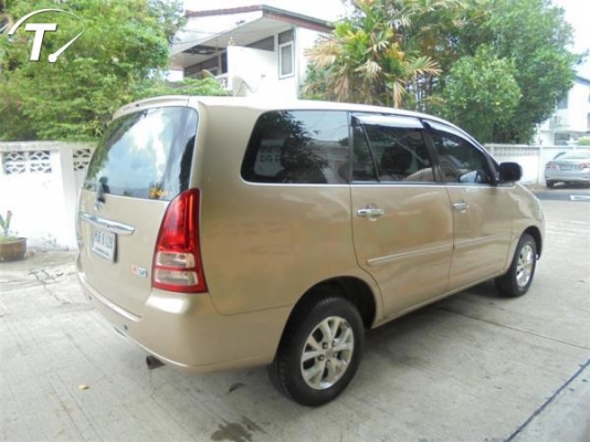 TOYOTA INNOVA, 2.0 V โฉม ปี05-09สีบรอนซ์ทอง เกียร์ออโต้ ทะเบียน ศส6128 กรุงเทพฯ