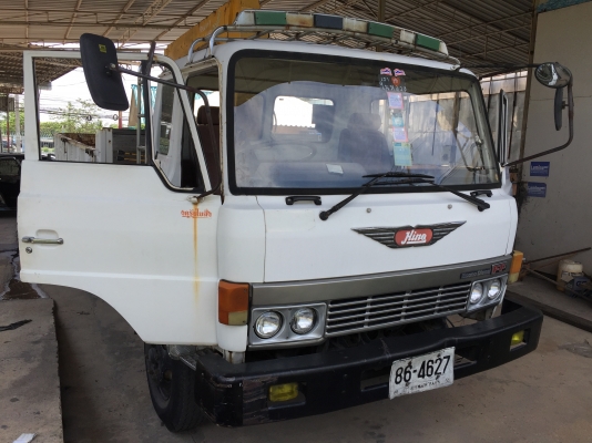 ขายรถบรรทุก 6 ล้อ Hino  ช่วงยาว พร้อมเครน (รถห้าง)