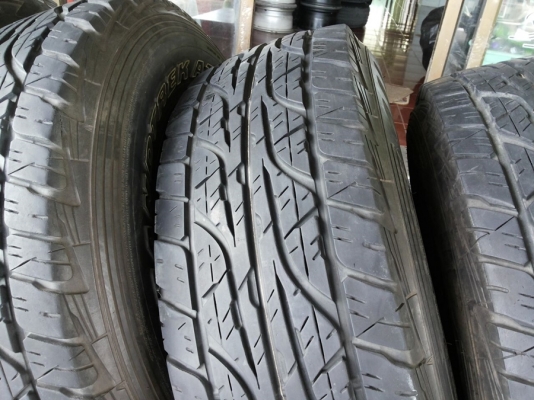 ล้อลาย te37x พร้อมยาง dunlop grandtrek at3 ขอบ 16