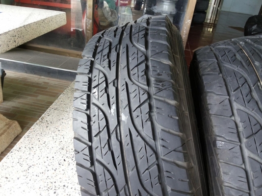 ล้อลาย te37x พร้อมยาง dunlop grandtrek at3 ขอบ 16