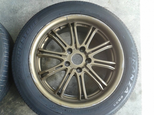 ขอบ17นิ้ว5รู114 น.ตื้น ล.ลึก พร้อมยาง สวยๆ 4 ล้อ ราคา 7900 บาท