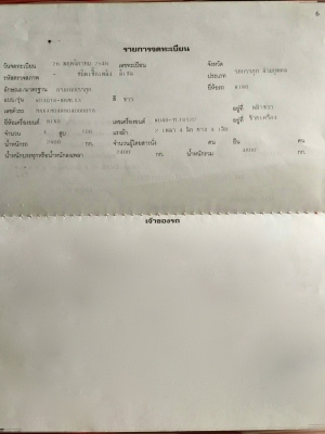รถอีซุซุ 6 ล้อ ( ไม่ดั้ม ) 100 แรงม้า. ปี 46.  ( รถวิ่ง 27x,xxx กม. )     สนใจติดต่อ  081 - 6079515