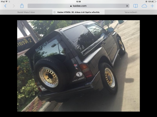 Suzuki Vitara 3 Door ตัวนำเข้า หัวฉีดเดี่ยว Suzuki Vitara 3 Door ตัวนำเข้า หัวฉีดเดี่ยว