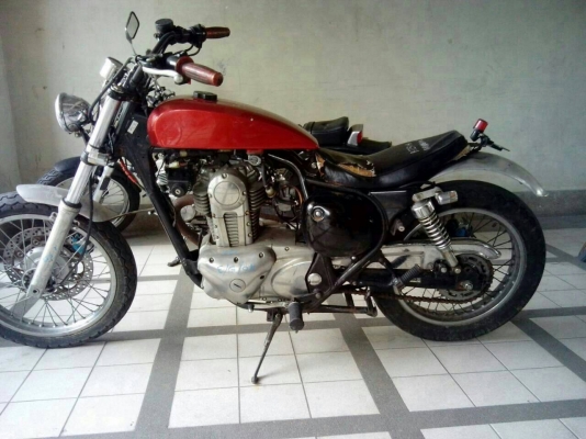 Kawasaki Excella 250 cc ถังอลูมิเนียม