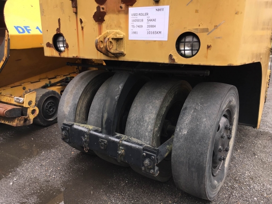 Sakai TS7409 : รถบด 9 ล้อยาง นำเข้าจากญี่ปุ่น โทร. 080-6565422 (หนิง)